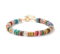 Beaded Bracelets for Men,Adjustable Lobster Clasp Niche Design Light Luxury 2 * 6Mm Natural Gemstone Crystal Stone Bead Spacers Relief Reiki Yoga Bracelets,Energy Jewellery for Women Color