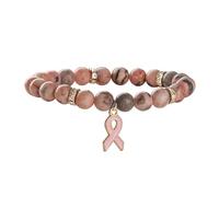Beaded Bracelets For Men, Handmade Natural Crystal Bracelets For Women Stretch Gemstone Beaded Bangles With Heart Charm Reiki Yoga Wristband Chakra Jewelry Gifts For Mom Girlfriend Wife Sister Gloss