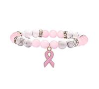 Beaded Bracelets For Men, Handmade Natural Crystal Bracelets For Women Stretch Gemstone Beaded Bangles With Heart Charm Reiki Yoga Wristband Chakra Jewelry Gifts For Mom Girlfriend Wife Sister White