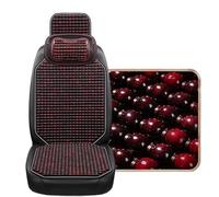 Beaded Car Seat Covers 1PCS Summer Cool Car Seat Cover Natural Maple Wood Bead Cushion Massage Breathable Environmental Waterproof Mat(1PCS K)
