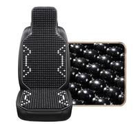 Beaded Car Seat Covers 1PCS Summer Cool Car Seat Cover Natural Maple Wood Bead Cushion Massage Breathable Environmental Waterproof Mat(1PCS H)