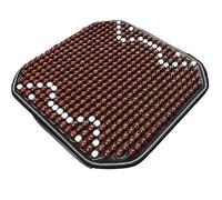 Beaded Car Seat Covers 1PCS Summer Cool Car Seat Cover Natural Maple Wood Bead Cushion Massage Breathable Environmental Waterproof Mat(1PCS B)