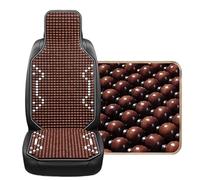 Beaded Car Seat Covers 1PCS Summer Cool Car Seat Cover Natural Maple Wood Bead Cushion Massage Breathable Environmental Waterproof Mat(1PCS G)
