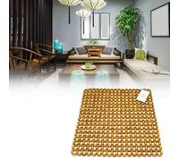 Beaded Car Seat Covers - Breathable Wood Beads | Breathable Wood Beads Car Seat Cushion for Summer | Massage Cushion for High Ventilation Car Seat | Bam Chair Cover