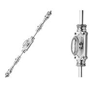 Beaded Door ESPAGNOLETTE Bolt/CREMONE Bolt Upto 9 FT Polished Chrome