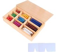 Beaded Math Learning AIDS, Toys for Enhancing Preschool Math Thinking,grey