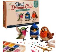 Beaded Miniature Decoration Kits for Shared, Bird drama