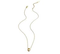 Beaded Pearls Pendant Necklace Women Neck Jewelry Stainless Steel Texture Flower Pendant Necklace For Various Occasion Modern Statement