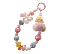 Beaded Phone Charm, Case Decorative Pendant, Professional Multipurpose Backpack Strap Bag Dolls for Smartphones Keys Cute Aesthetic Accessories 1-Pack Professional Hardware Gear 40g