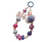 Beaded Phone Charm, Case Decorative Pendant, Professional Multipurpose Backpack Strap Bag Dolls for Smartphones Keys Cute Aesthetic Accessories 1-Pack Professional Hardware Gear 40g