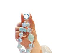 Beaded Phone Strap Fashion Phone Charm Strap Multi-Purpose Accessory Key Holder Smartphone Decoration Daily Use Flower Bouquet Acrylic Bag Charm