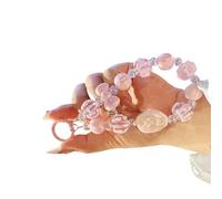 Beaded Phone Strap Fashion Phone Charm Strap Multi-Purpose Accessory Key Holder Smartphone Decoration Daily Use Flower Bouquet Acrylic Bag Charm