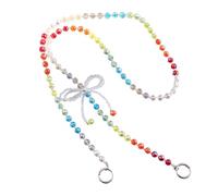 Beaded Phone Wrist Strap Cellphone Lanyard Colorful Phones Jewelry Women Girls Anti Lost Hanging Wristband Beaded Phone Wrist Strap