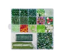 Beaded Plant Kit, Handmade Craft Set, Forever Beaded Plant Decor, DIY Artistic Floral Model Kit, Hobby Project for Beginners Adults Women Men Art Students Home Craft Room Studio Workshop 1 x 1 x 1 cm