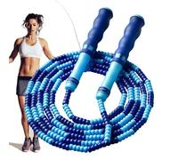 Beaded Skipping Rope - Tangle-Free Adjustable Skipping Rope Fitness Equipment Weight Endurance Training Equipment Heavy Duty Training for Athletes Kids Awakening