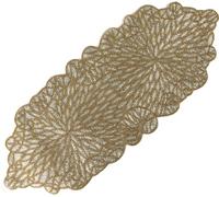 Beaded Table Runners 36 Inches, Hand Beaded Decorative Farmhouse Glitz Table Runner for Christmas Wedding Baby Shower Bridal Shower, Seasonal Winter Holiday Kitchen Dining Table - ALPHA Living HOME