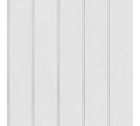 Beaded Wood Panel Wallpaper Belgravia White One Size