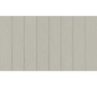 Beaded Wood Panel Wallpaper Washable 3D Effect Wainscoting Grey