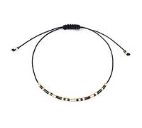 Beaded Woven For Women,Beaded Fashion Woven Small Retro Hand-Woven Crystal Chain Temperament Green Beads Adjustable Wrist Personality Clothing Accessories Jewelry