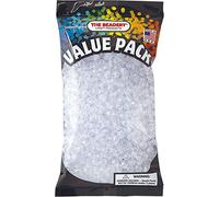 Beadery 710V006 Plastic Faceted Beads 8mm 900/Pkg-Crystal