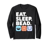 Beadery Beads Jewelry Making Crafting DIY Bracelet Beader Long Sleeve T-Shirt