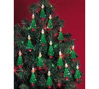 Beadery Holiday Beaded Ornament Kit Mini Trees 2.25-inch Makes 24