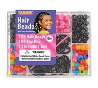 Beadery Small Hair Bead Box Kit-Circus, Plastic Elastic, Multicolor