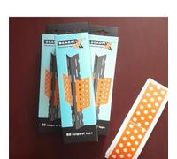 Beadfix Plasterers Tape- 60 Pre Cut Self Adhesive Strips for Corner Beads (3 Boxes)- Professional Grade Drywall & Plastering Tape- No Mess, Fast Fix Orange Strips for Metal & Plastic Beads