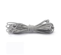 Beading Cords & Threads, 2mm Round 5 Meters High Elastic Stretch String Rope For DIY Garment Sewing Accessories, 1 Pcs(Grey)