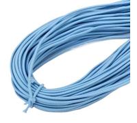 Beading Cords & Threads, 2mm Round Stretch String For DIY Sewing, Elastic Band Rope Line Accessories 5m, 1pcs(Light Blue)