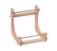 Beading Loom Tool, Wooden Ergonomic Frame, 6.3x7.87x7.87 Inches Adjustable Angle, ABS Stand Secure Grip, Jewelry Craft Device, Home Accessories for Bracelet Necklace DIY Fashion Accessory Adults Girls