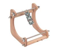 Beading Loom Wooden - Ergonomic Angled Adjustable Frame, Jewelry Making Board, Bracelet Necklace Kit | DIY Crafts Fashion Accessories Weaving Tool for Adults Girls Beginners Seed Bead Loomwork