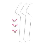Beading Needle Set Stainless Steel Curved Needles Efficient Jewelry Making for Various Beads