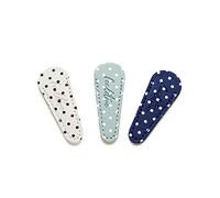 Beaditive Embroidery Scissors Sheath (3-Piece Set) Ocean | White, Aqua, Navy Polka Dot