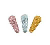 Beaditive Embroidery Scissors Sheath (3-Piece Set) Pastel | Red, Green, Yellow Polka Dot