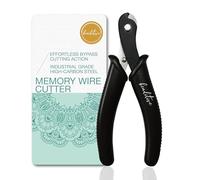 Beaditive Memory Wire Cutter | Jewelry Making, Beading, Crafting | High-Carbon Steel | 5-Inch (Black)