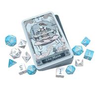 Beadle and Grimm's LLC Monk (14) Multicolor Plastic Hexahedron 16mm Game Dice