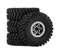 Beadlock 2.2Tires Wheels 4Pcs For Axial AXP8 For SCX10 II III 1/10 RC Car | RC Car Upgrade Parts, beadlock tires and wheels deliver consistent traction and stable rolling Upgrade