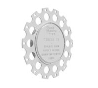 BeadMaster Circle 72 Cover (Pack of 10) for Downlights That requir a Cut-Out from 59 to 72mm, Perfect Finish Protective Panel, White