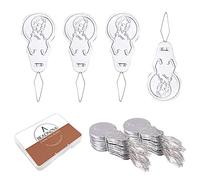 BEADNOVA Needle Threaders 100pcs Aluminum Sewing Needle Threader for Sewing Small Eye Embroidery Craft Knitting Quilting (100pcs)