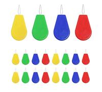 BEADNOVA Needle Threaders 20pcs Plastic Sewing Needle Threader for Sewing Small Eye Embroidery Craft Knitting Quilting (20pcs, Mix Colors)