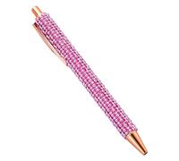 Beads Ballpoint Pen Retractable Smooth to Write Guest Sign in for Hotel Reception Crystal