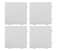 Beads Boards 4Pcs Sturdy Melting Tool 52 Nails Fuse Beads Pegboards Endless Crafts DIY 2.6mm Hama Template Home Decoration, White