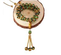Beads Bracelets, 33 Multicolor Prayer Beads Islamic Beaded Bracelets(Green)