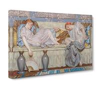 Beads By Albert Joseph Moore Canvas Print | Gallery Wrapped 30mm Frame Wall Art | 30x20 inches | Ready to Hang | Classic Picture | Living Room Bedroom Lounge Office