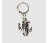 BEADS BY EDIE Cacti Lace Charm in Silver One Size