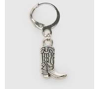BEADS BY EDIE Lil Cowboy Boot Lace Charm in Silver One Size