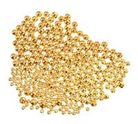 Beads for Fishing 300pcs Golden Abs round Fly Tying Beads