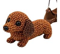 Beads Kit - Creative Handmade Jewelry Making Beads Craft Key Chain Bag Charm Hanging Decorations for Adults Teens Arts Lovers Supplies