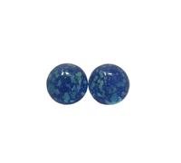 Beads Marble Run Marble Fish Tank Decor Bouncing Toys Glass Marbles Luminous Glass Ball Small Marbles Pinball Machine(Blue)
